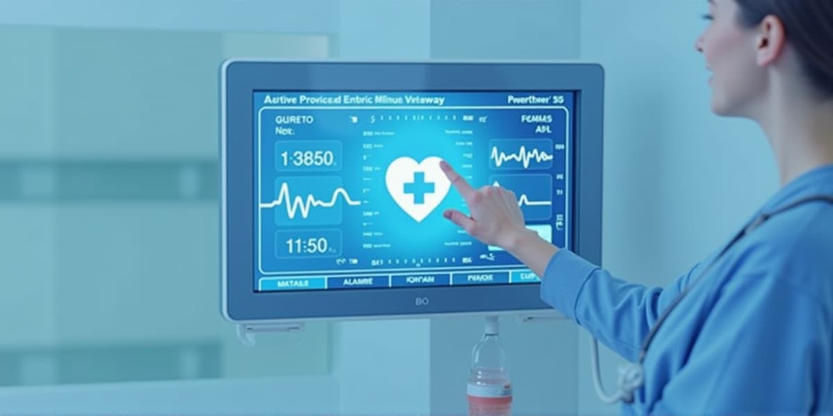Revolutionizing Patient Experience: Medical Touch Display