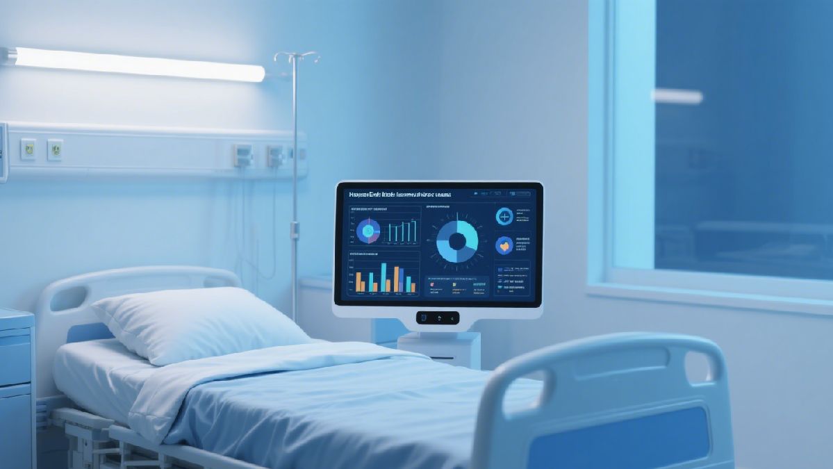bedside infotainment terminal hospital benefits