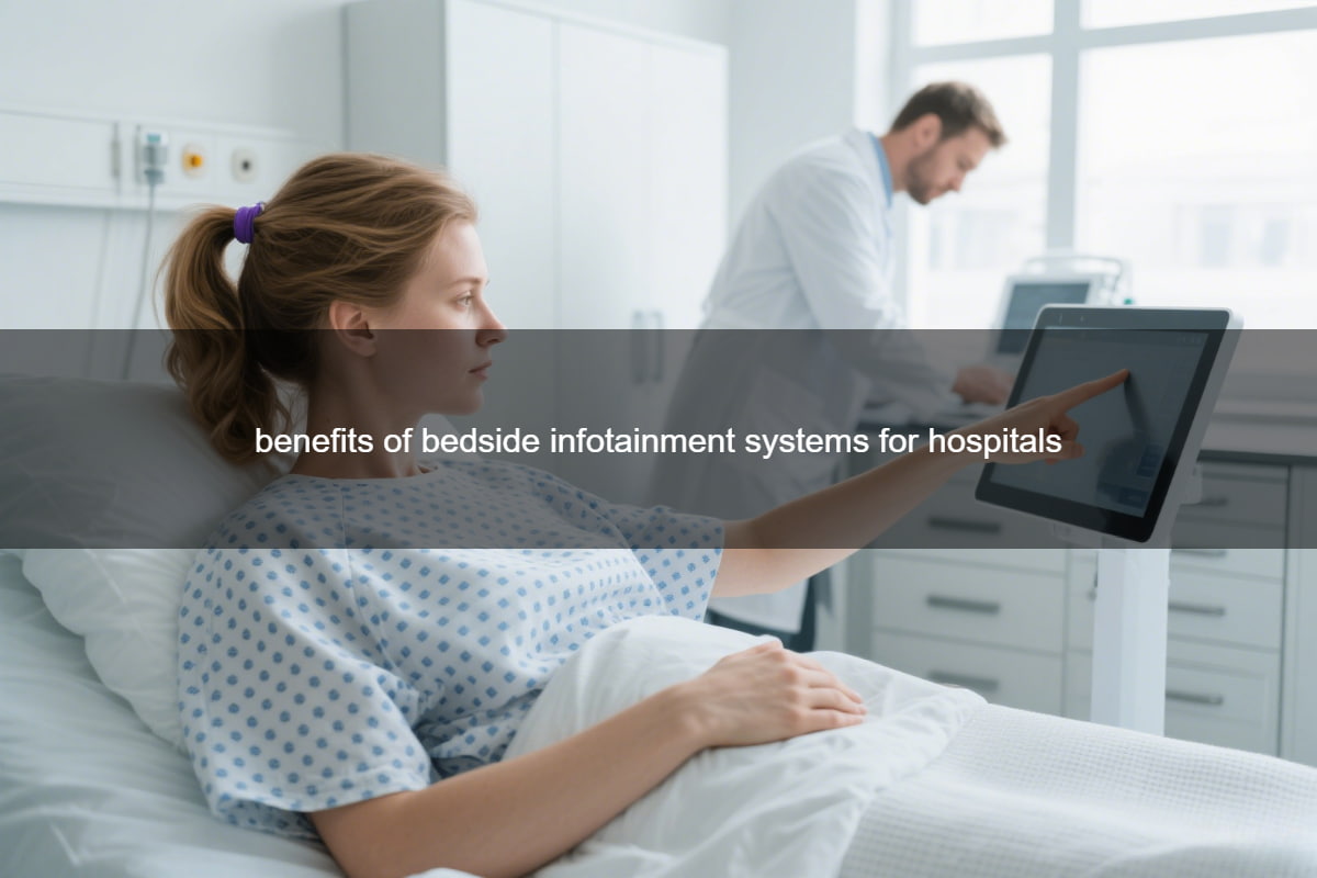 benefits of bedside infotainment systems for hospitals