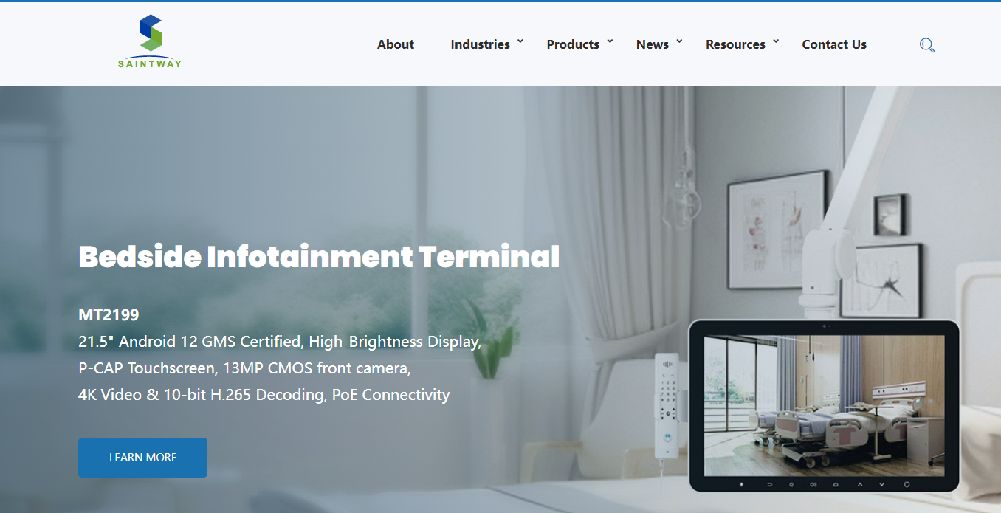 saintway Bedside Infotainment Terminal