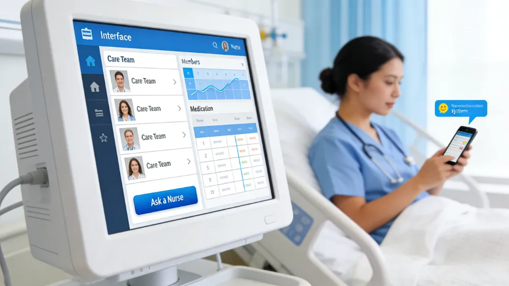 CardMedic integration bedside tablets NHS