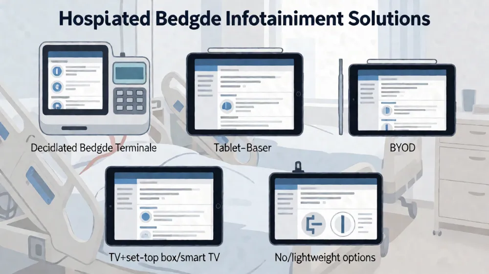 Hospital Bedside Infotainment System-Information Graphic
